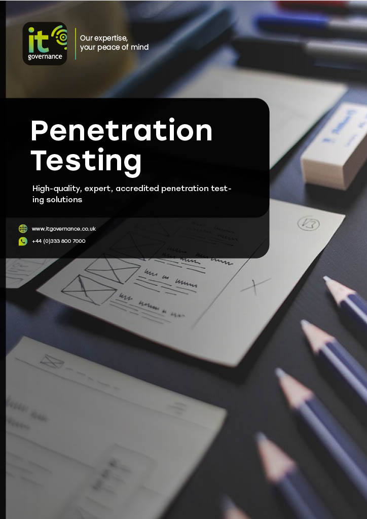 Free PDF download: Penetration Testing Brochure
