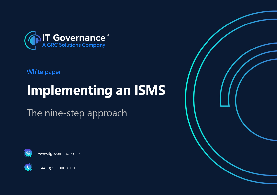 Implementing an ISMS – The nine-step approach